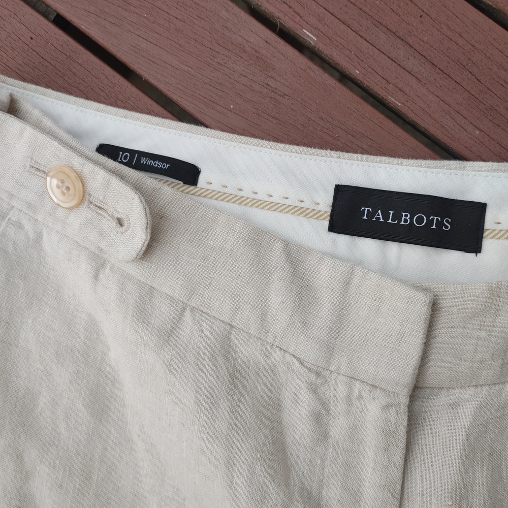 Talbots Linen Pants - Picture 4 of 4
